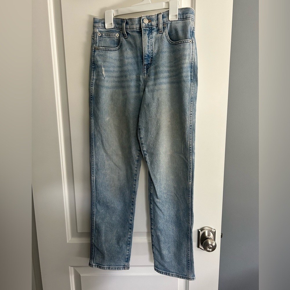 J.Crew Light Blue High-Rise Vintage Jeans